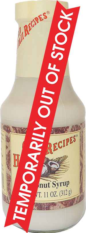 OHR Coconut Syrup Out of Stock