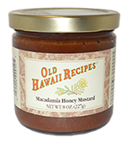 OHR Honey/Macadamia Mustard 8 oz